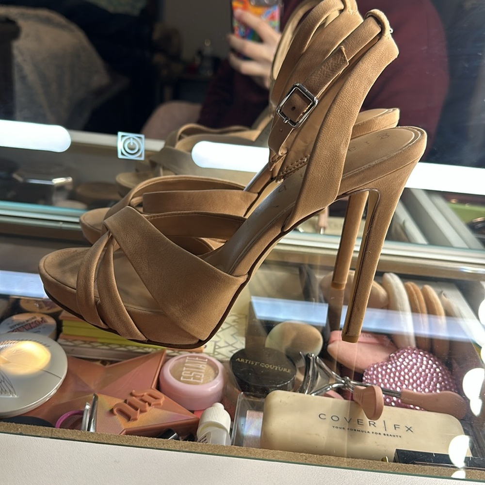 Gianni bini nude heels size9.5 - Picture 2 of 4